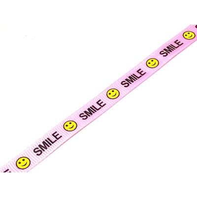 Smiley lint - roze